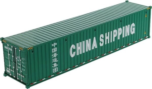 40' Dry Goods Sea Container China Shipping Green Transport Series 1/50 Model by Diecast Masters 91027 C